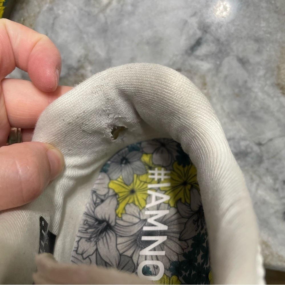 NoBull Spring Fling Floral Trainers W7 M5.5 - Picture 9 of 13